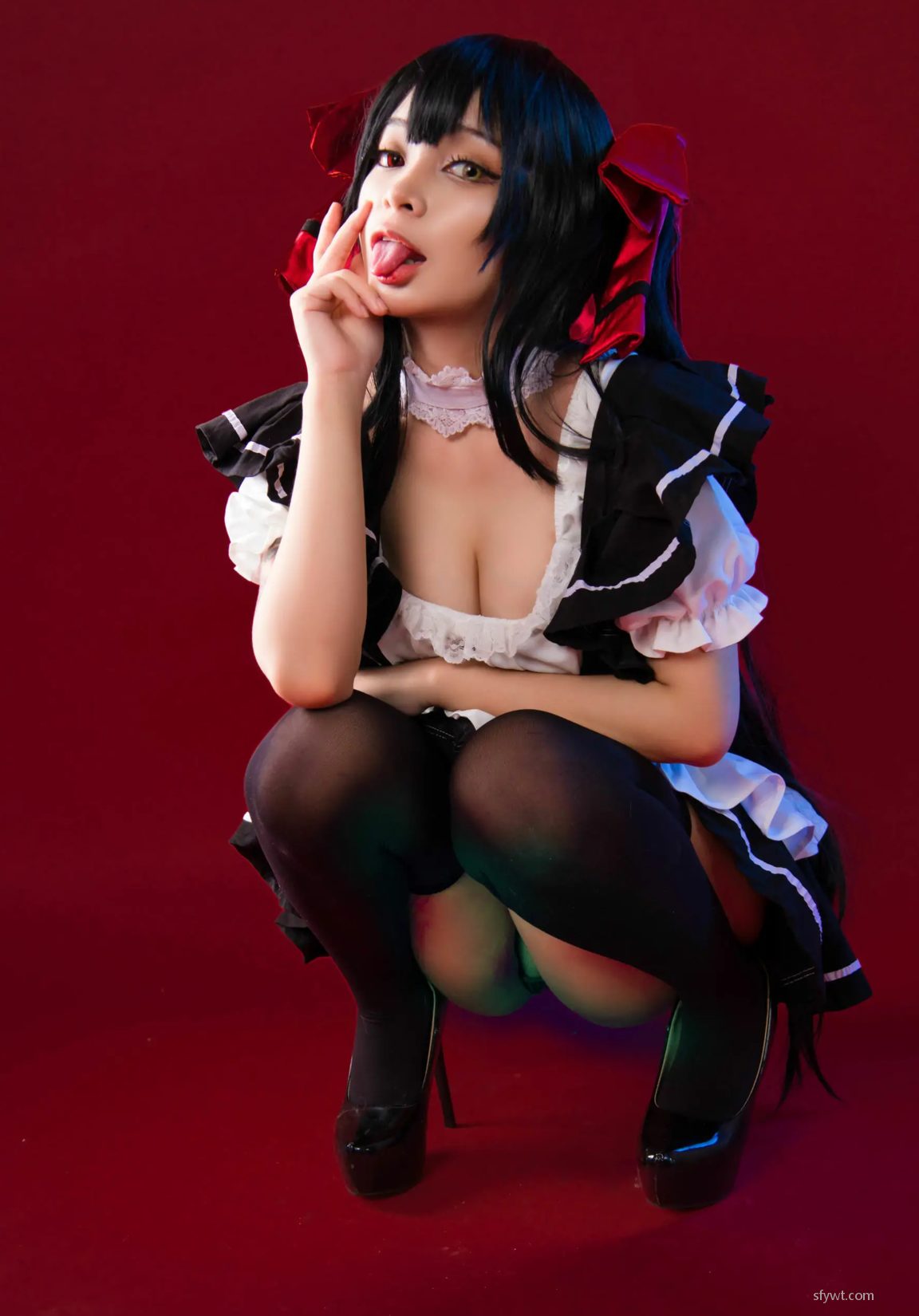 Kurumi Umeko Tokisaki coserС J (75P) Ӱ Maid P.1 